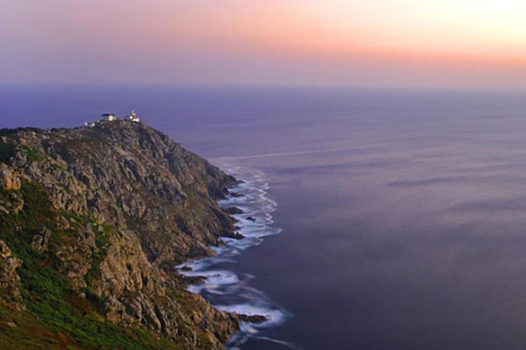 菲尼斯特雷Piso A Capela Con Vistas Al Mar公寓 外观 照片