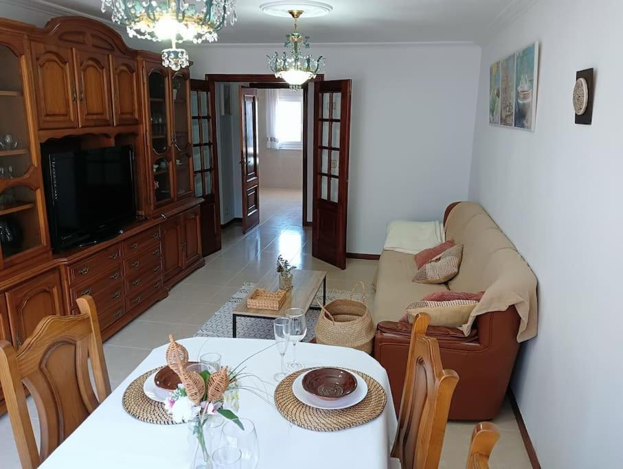 菲尼斯特雷Piso A Capela Con Vistas Al Mar公寓 外观 照片